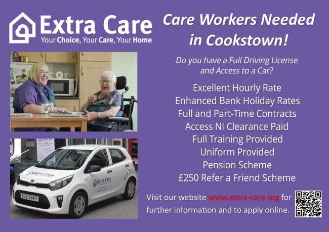 Carers Needed in the Cookstown Area