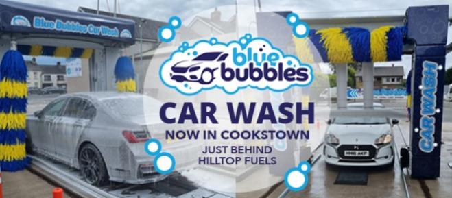 Blue Bubble car wash Cookstown